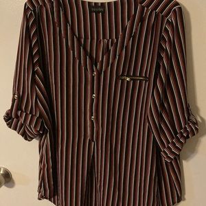 Striped blouse XL